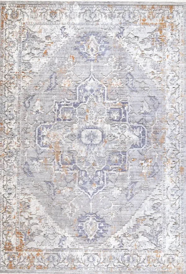Cardinal Medallion Fringe Rug