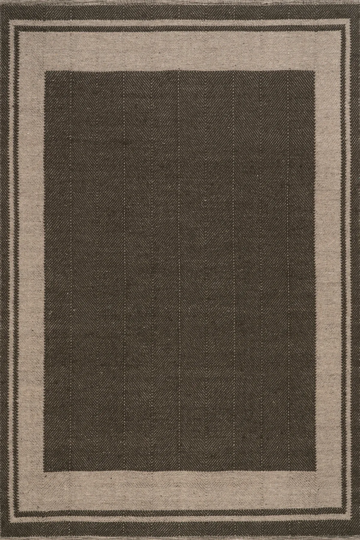 Canon Bordered Wool Rug by Nate Berkus