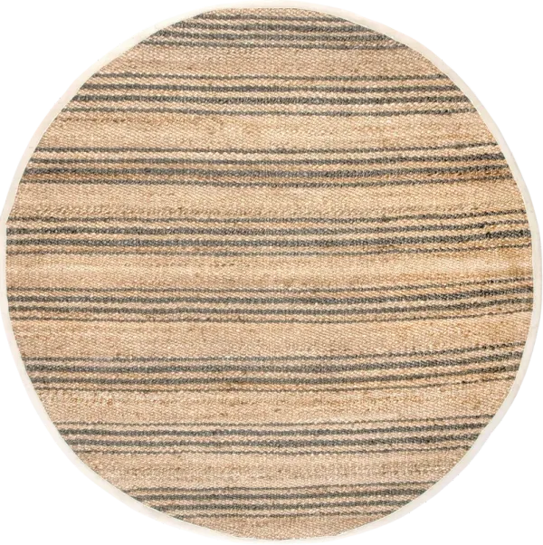 Sycamore Striped Jute Rug