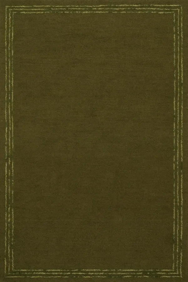 Baina Modern Bordered Rug