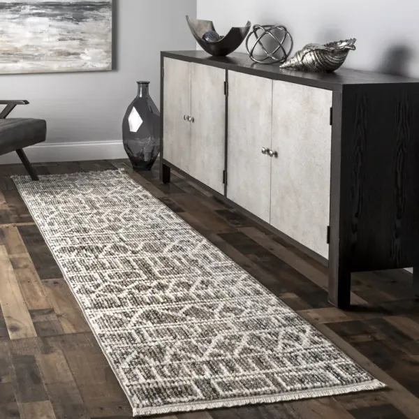Chance Geometric Banded Rug