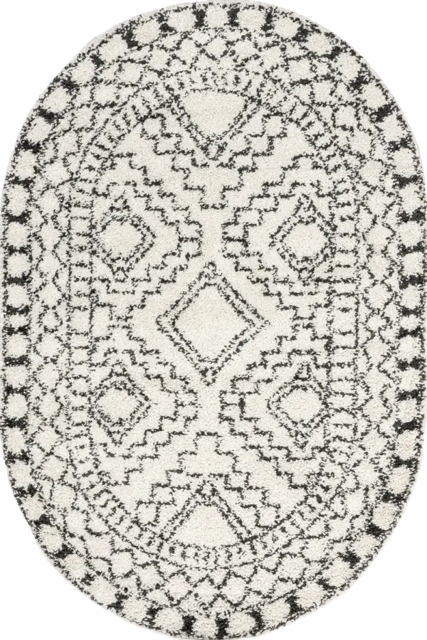 Moroccan Tasseled Rug