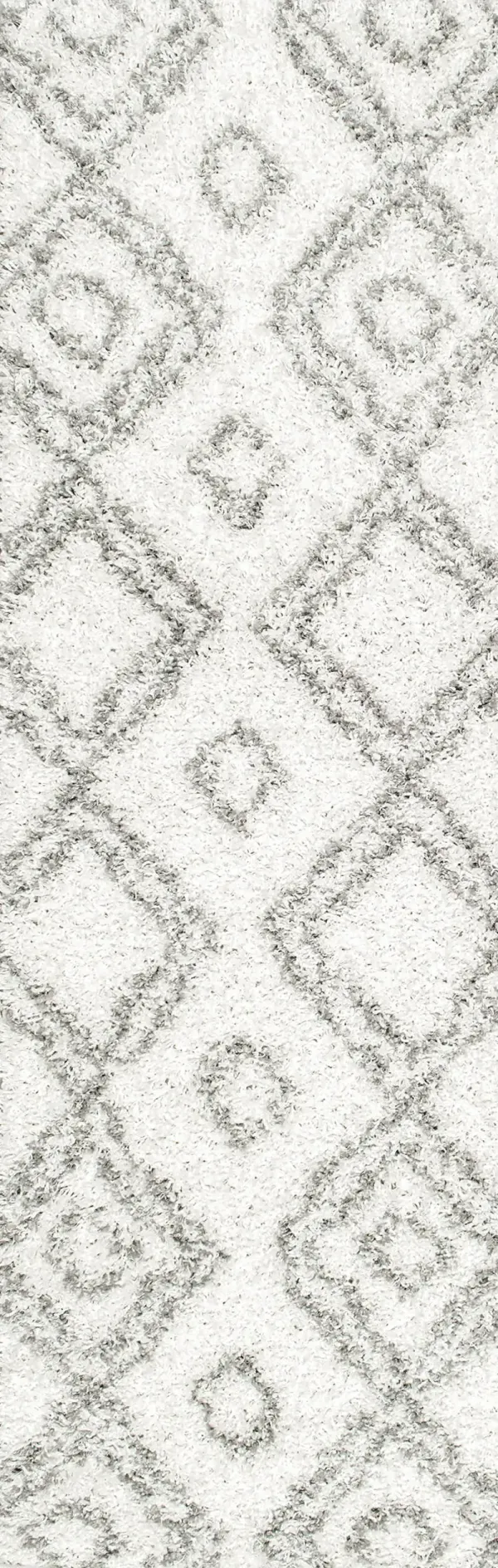 Double Diamond Shag Rug