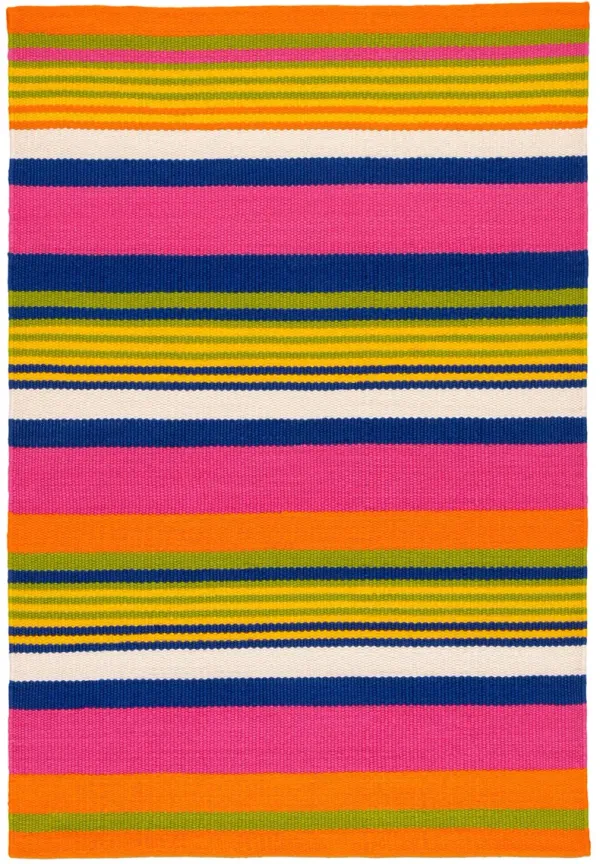Sunny Stripe Handwoven Indoor/Outdoor Rug