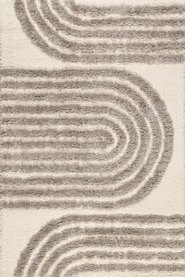 Charlee Textured Arcs Rug