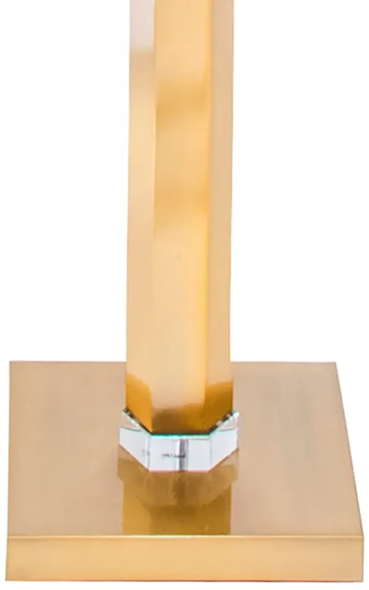 60-inch Metal Ombre Obelisk Floor Lamp