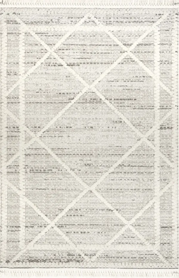 Ellery Tiled Tasseled Rug