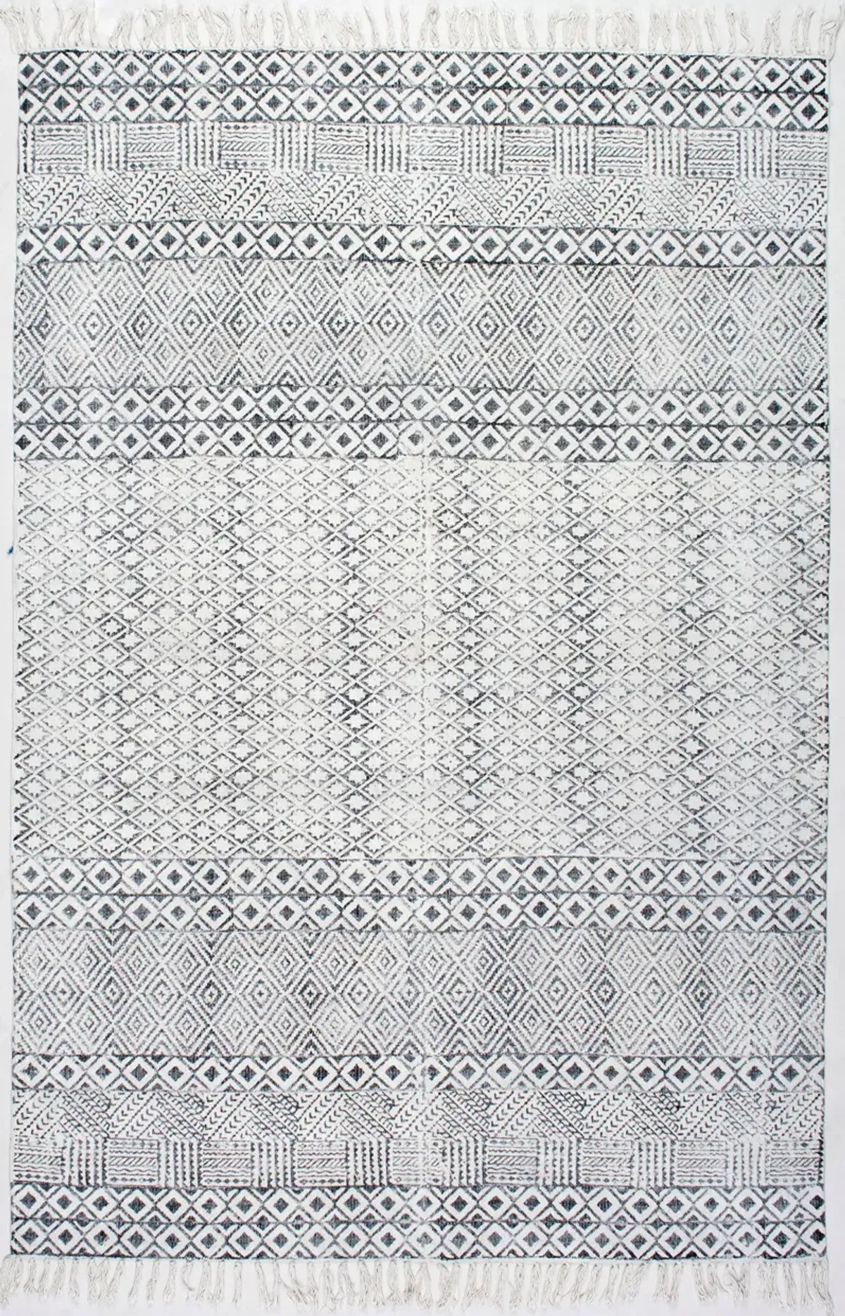 Cotton Banded Rug