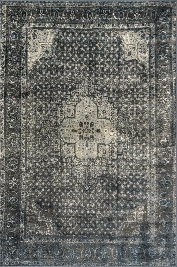 Tracce Vintage Castle Medallion Rug