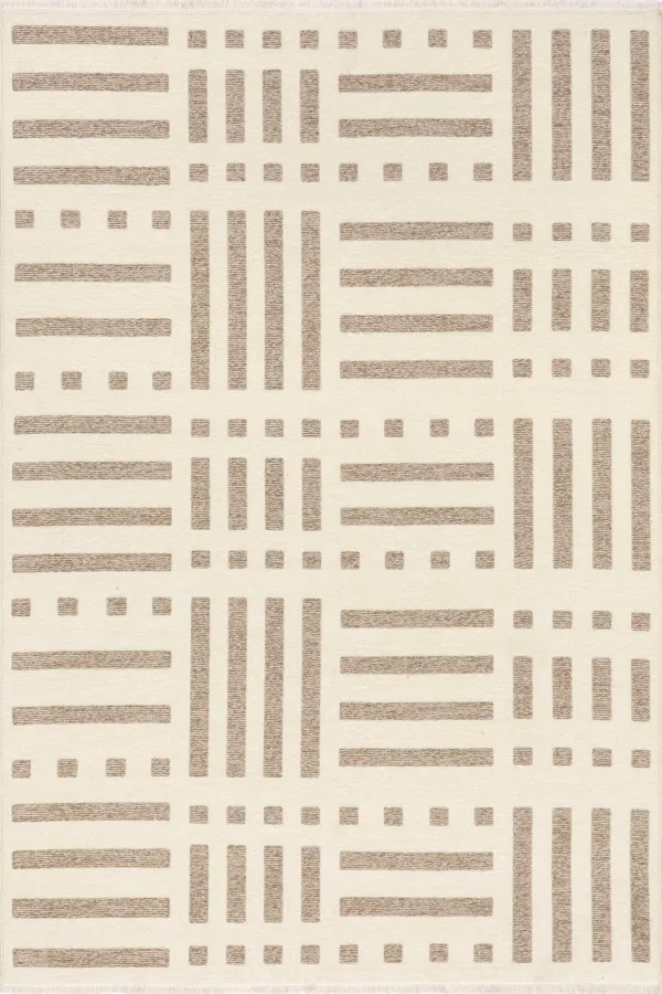 Salma Geometric Reversible Washable Rug