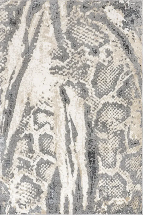Angelica Abstract Snakeskin Rug