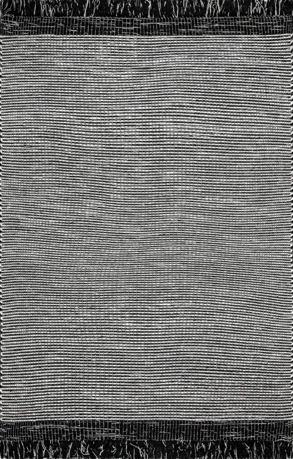 Stippled Tasseled Rug