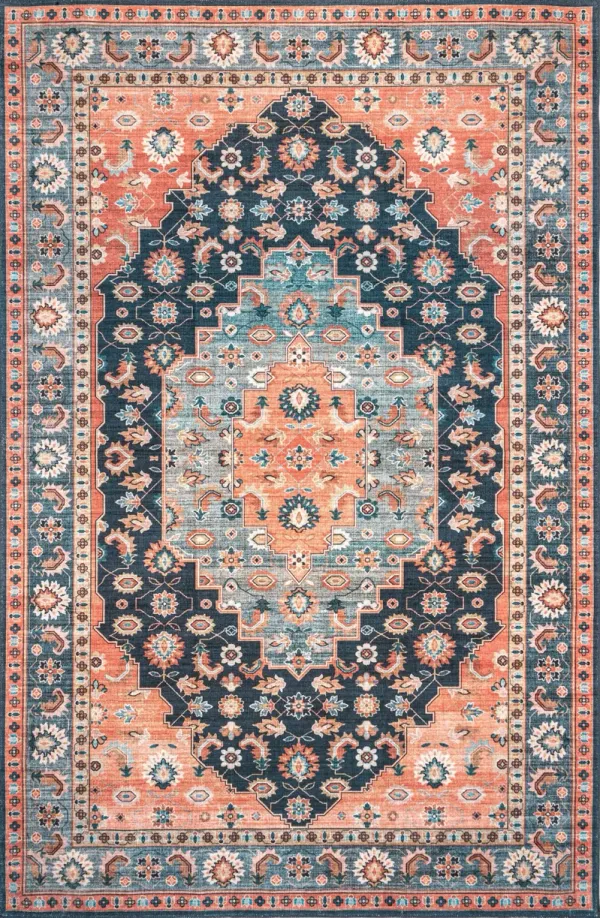 Shyla Washable Southwestern Rug