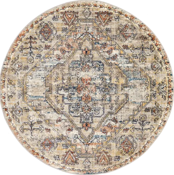 Cardinal Cartouche Rug