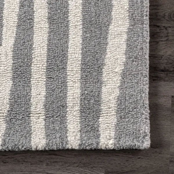 Irregular Parallel Bars Rug