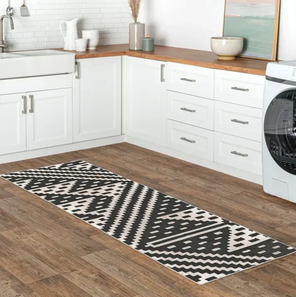 Alexis Trellis Washable Rug