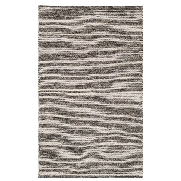 Mixed Stripe Handwoven Rug