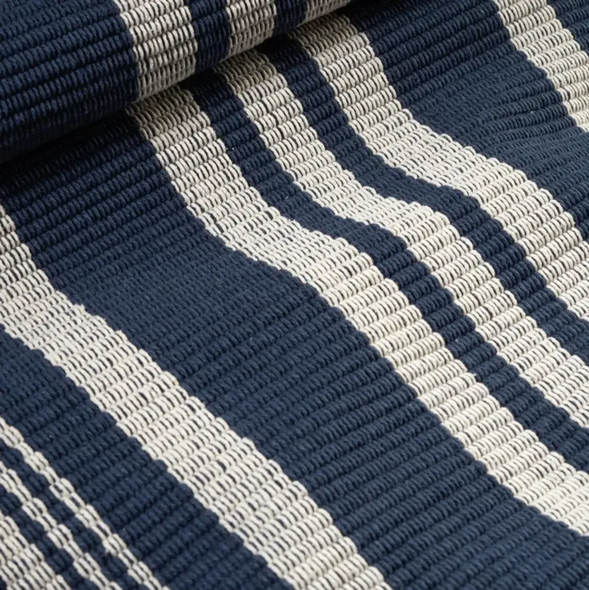 Irving Stripe Handwoven Cotton Rug