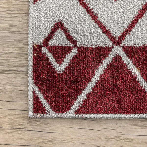 Bailey Washable Geometric Rug