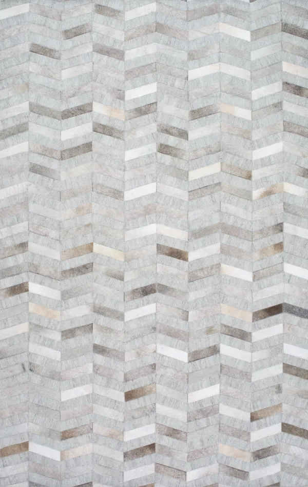 Cowhide Herringbone Rug