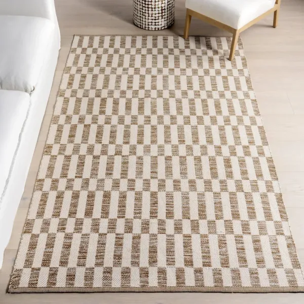 Orana Checkered Indoor/Outdoor Rug