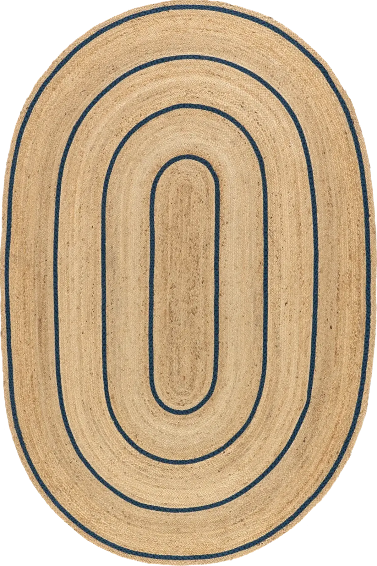 Ripplewood Oval Jute Rug