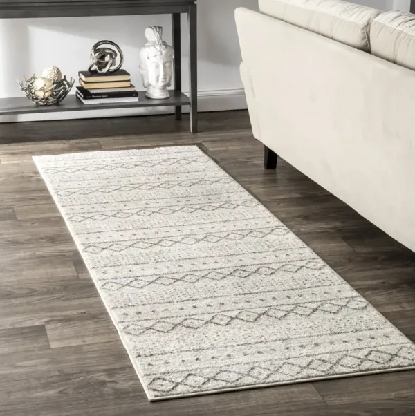 Striped Geometric Rug