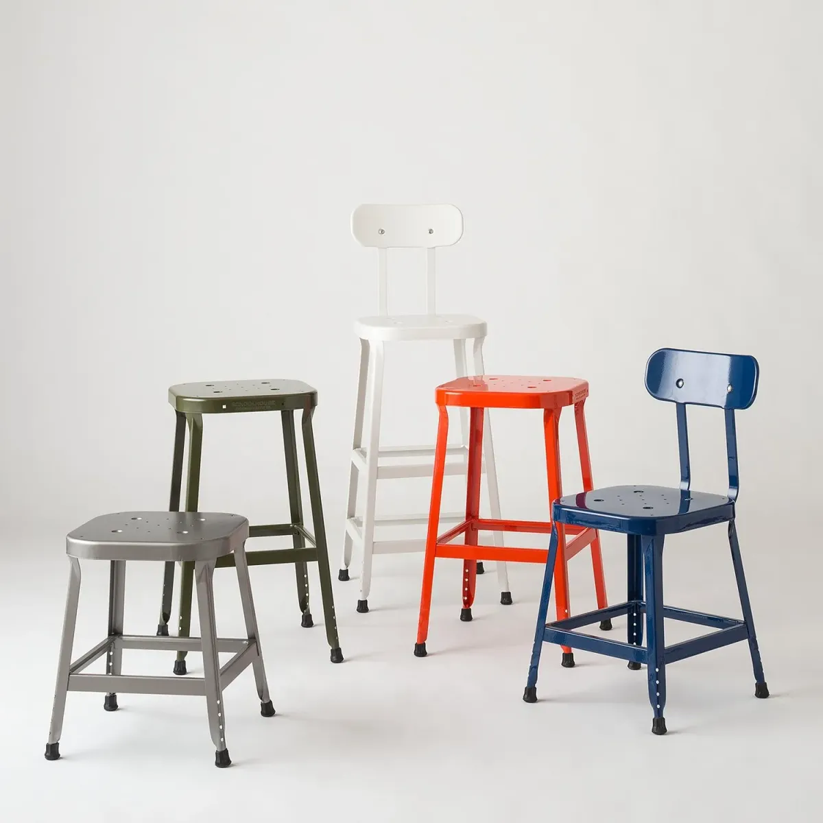 Schoolhouse Utility Stool 18"