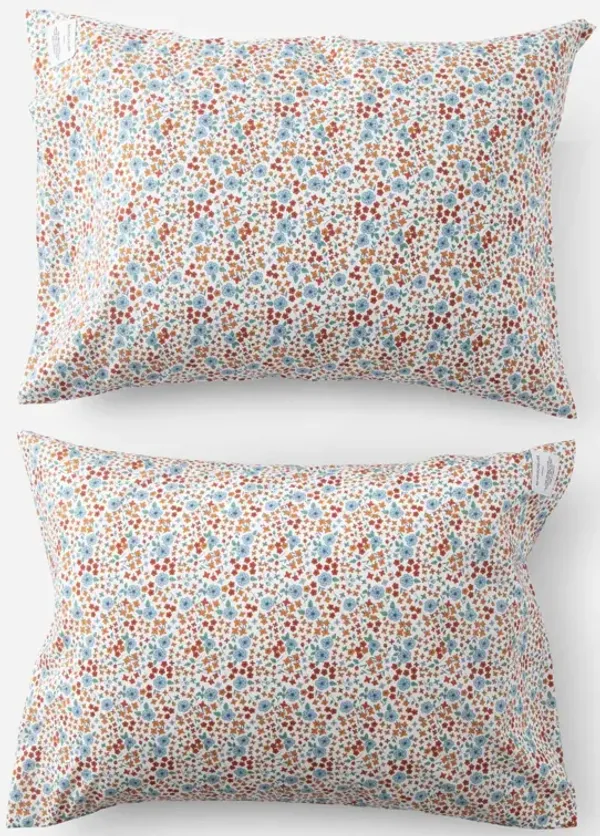 Wallowa Floral Percale Sheet Set