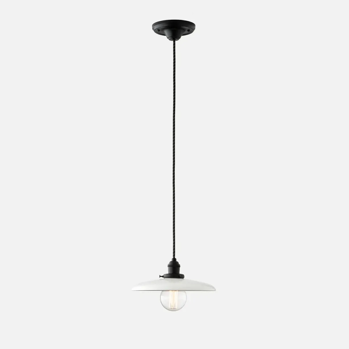 Agnes 2.25" Pendant - True Black