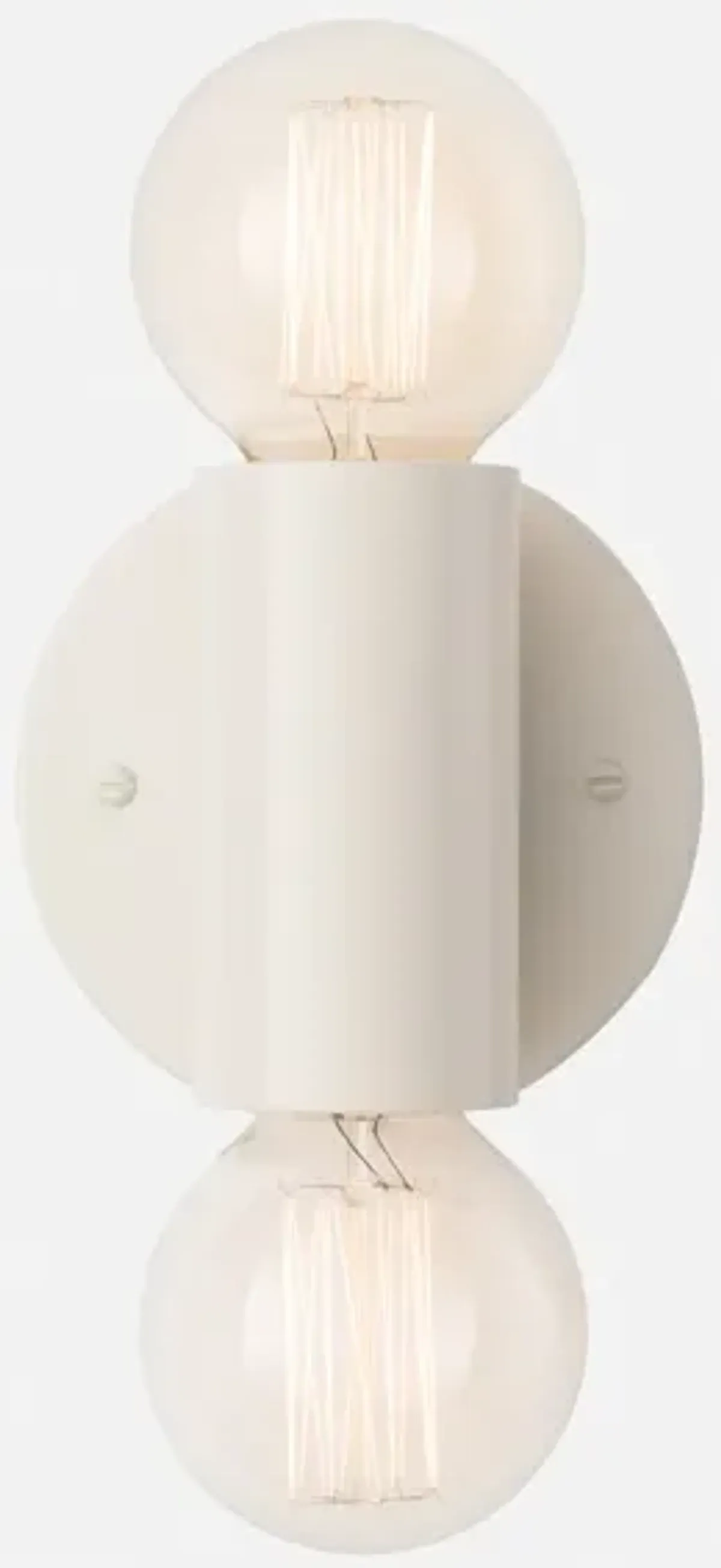 Cylinder Double Sconce