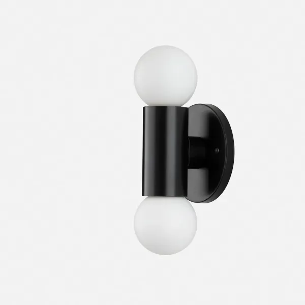 Cylinder Double Sconce