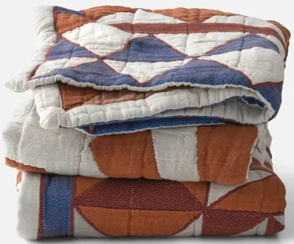 Schoolhouse x Rachel Murray Windmill Cotton Quilt