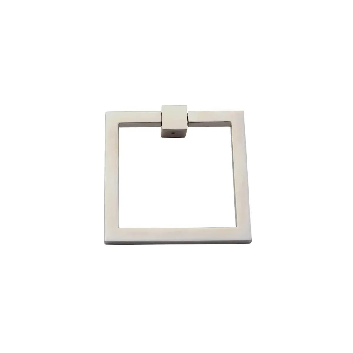 2" Square Ring Pull - Satin Nickel