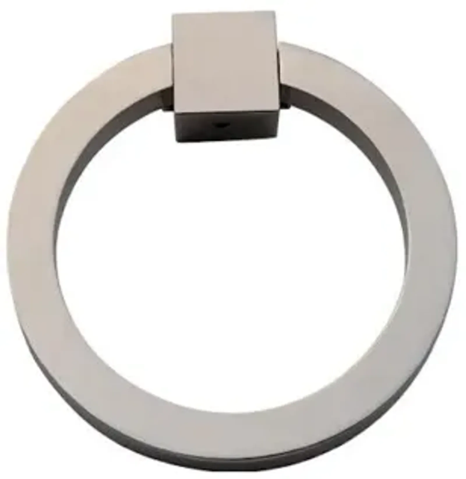 4" Round Ring Pull - Satin Nickel