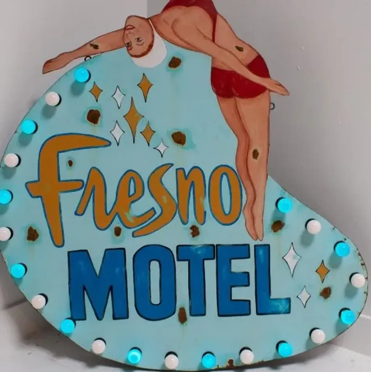 Fresno Motel Sign