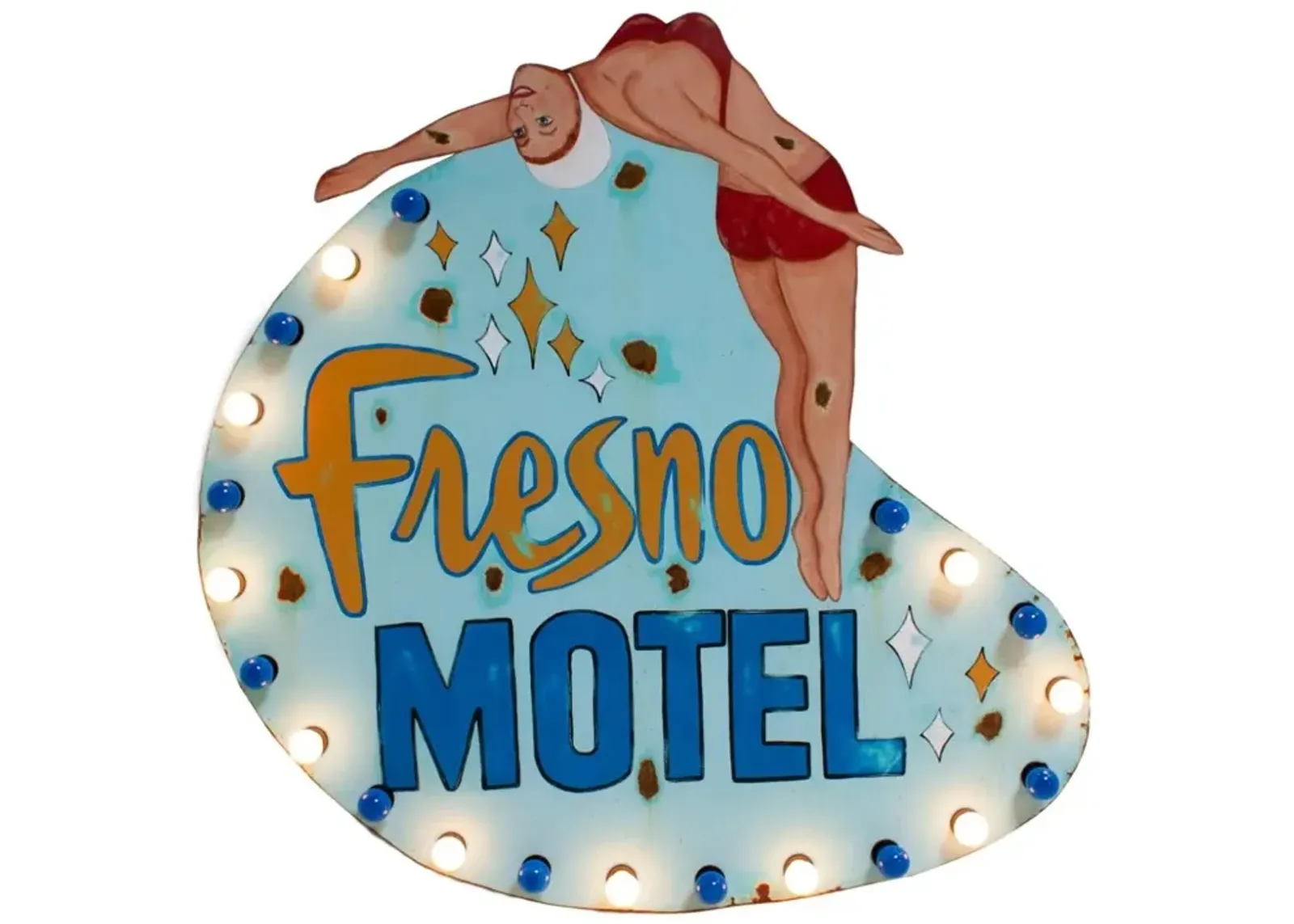 Fresno Motel Sign