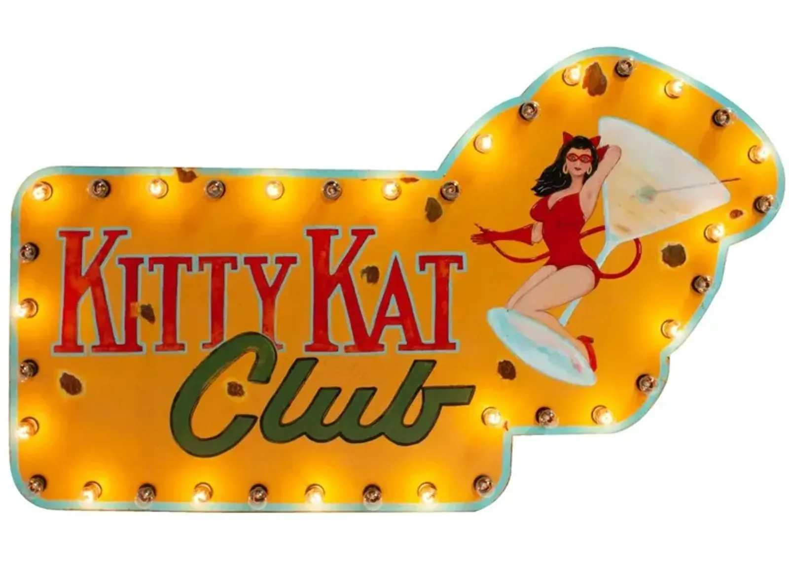 Kitty Kat Club Sign