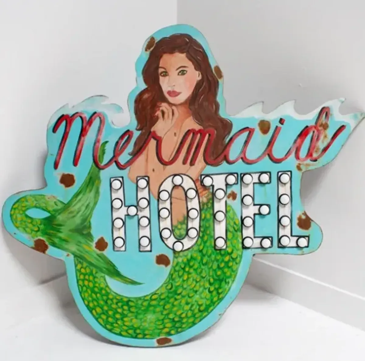 Mermaid Hotel Sign