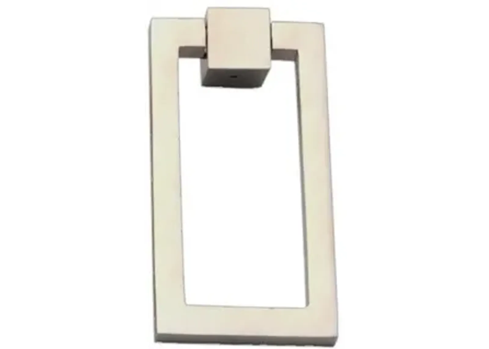 Rectangle Ring Pull - Satin Nickel