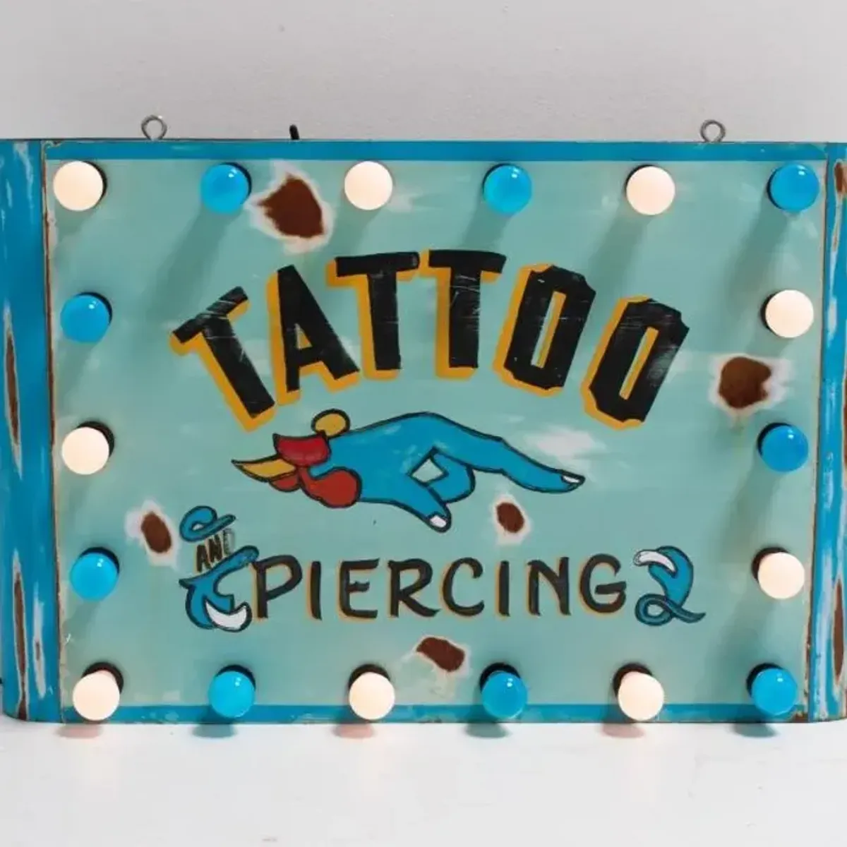 Tattoo Piercing Sign