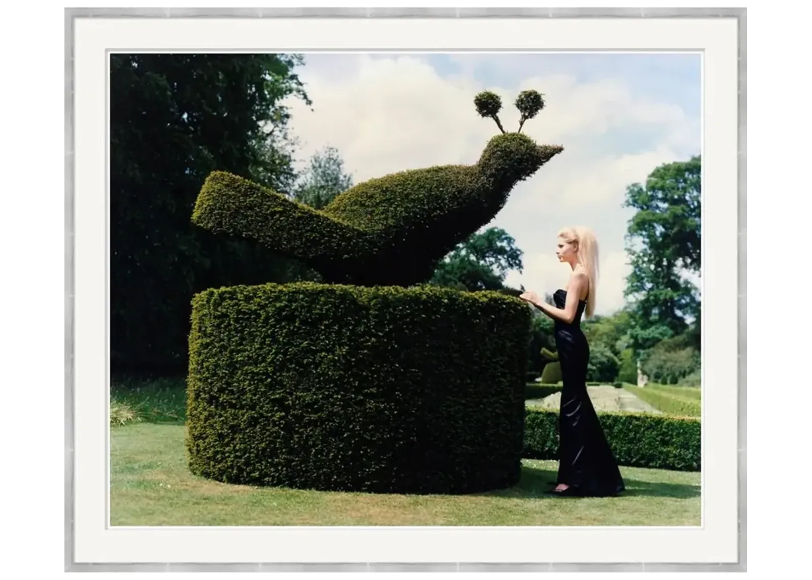 Vogue Magazine 'Kirsty Hume, In Long Black Dress'