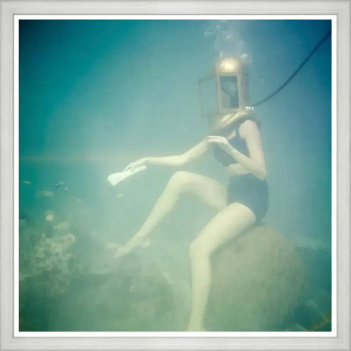 Vogue Magazine 'Model Underwater' by Richard Rutledge