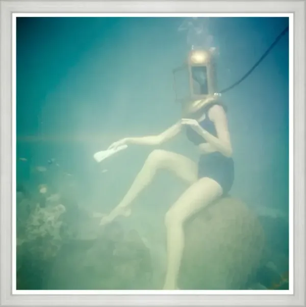 Vogue Magazine 'Model Underwater' by Richard Rutledge