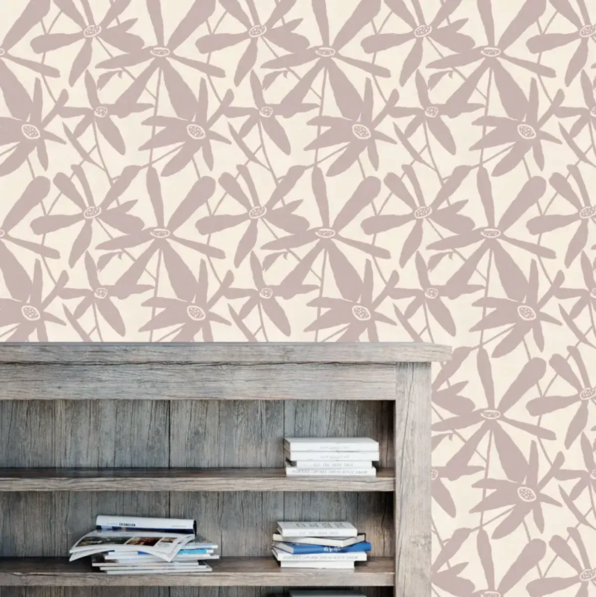 Blossom Wallpaper - Dusty Rose