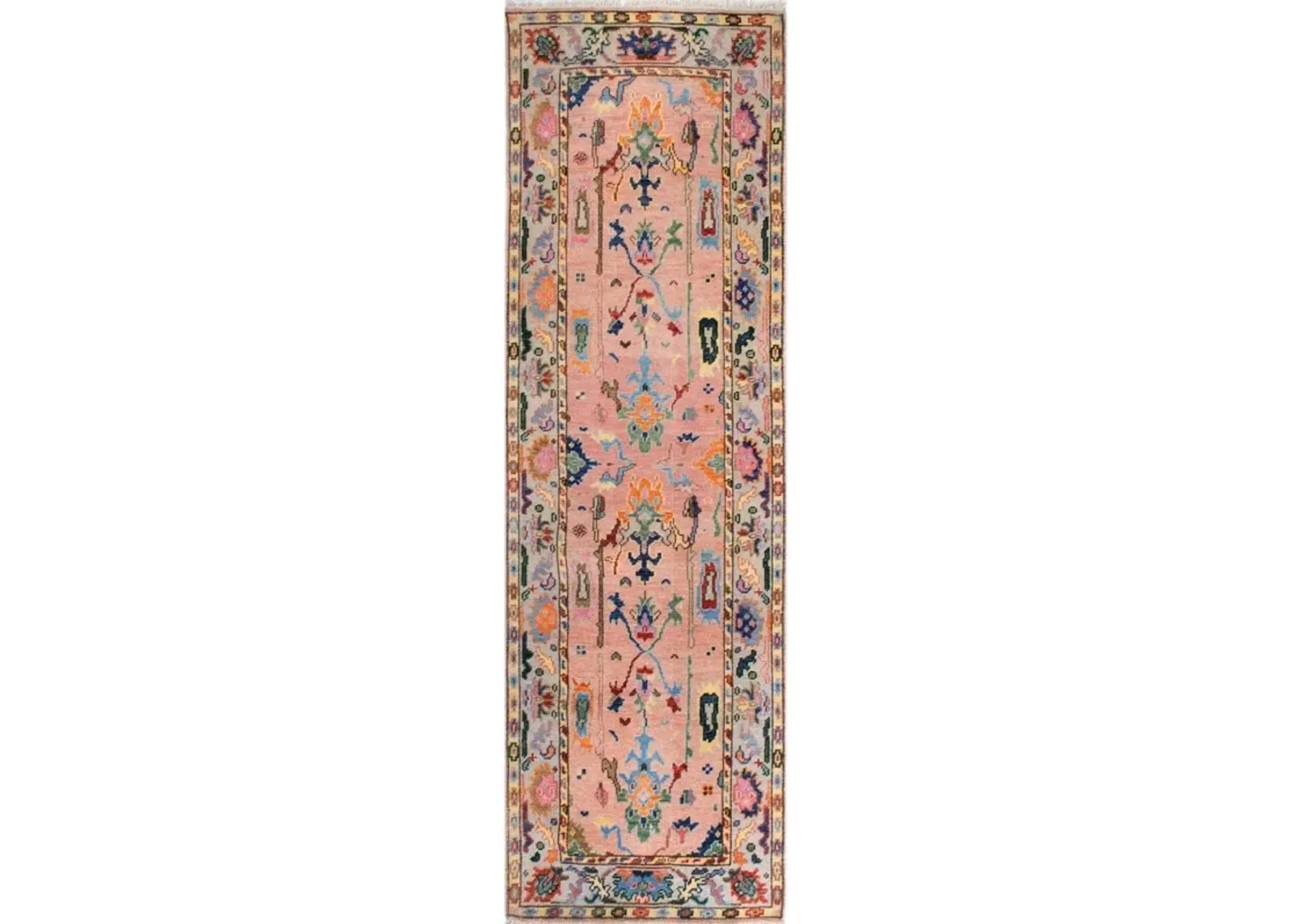 Caroline Turkish Knot Runner Rug