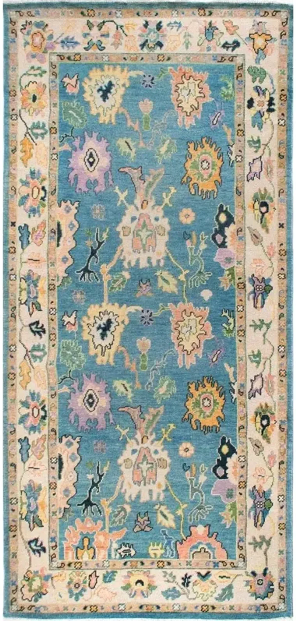 Nora Turkish Knot Runner Rug