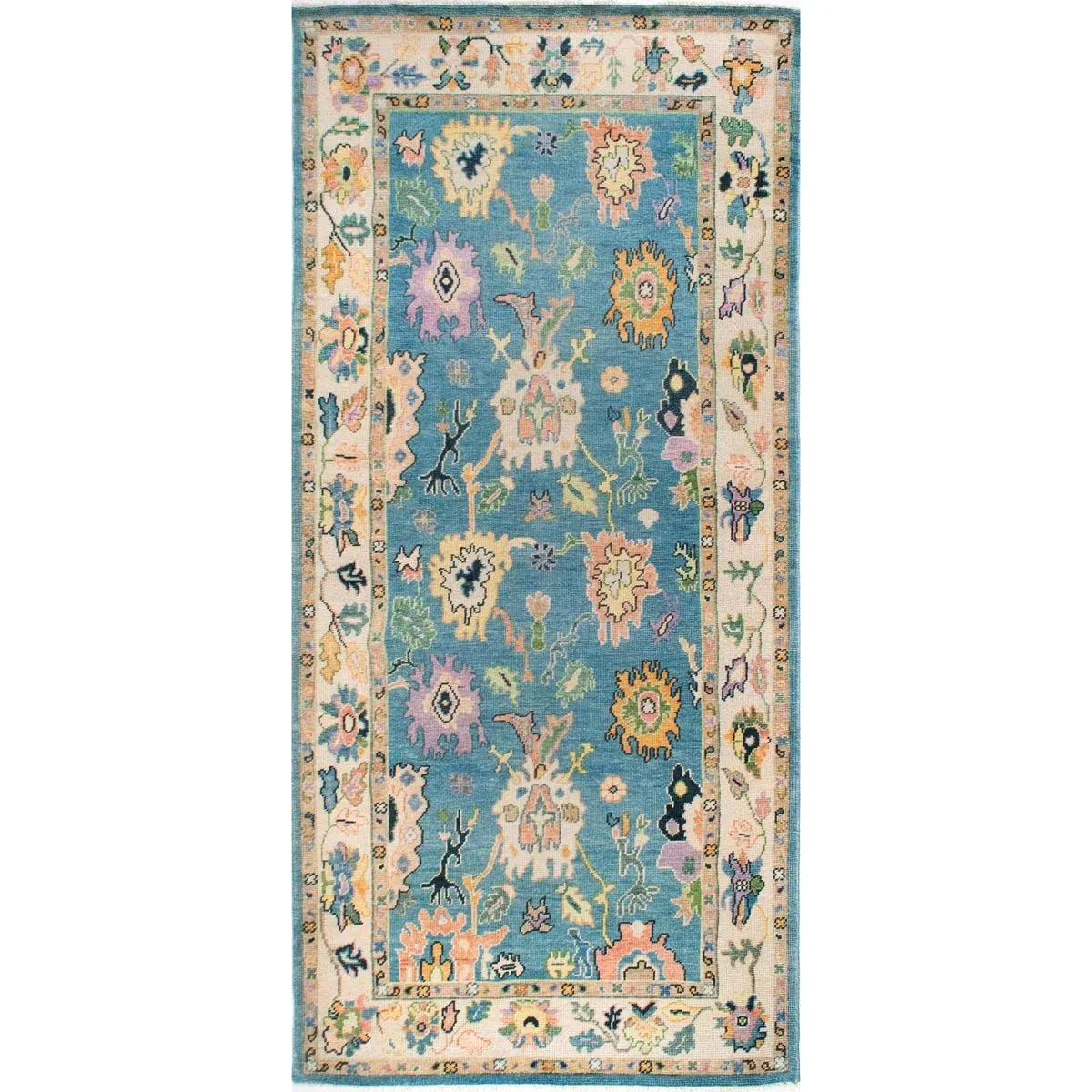 Nora Turkish Knot Runner Rug