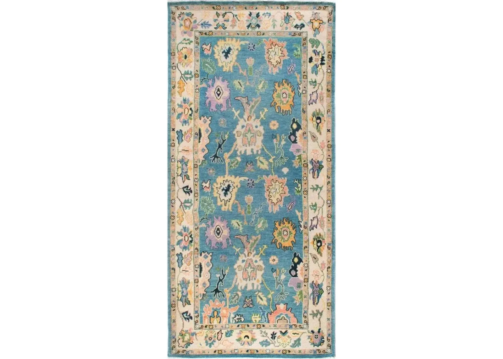 Nora Turkish Knot Runner Rug