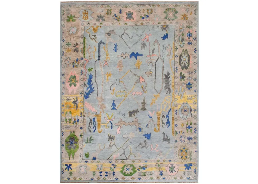 Margot Pastel Turkish Knot Rug